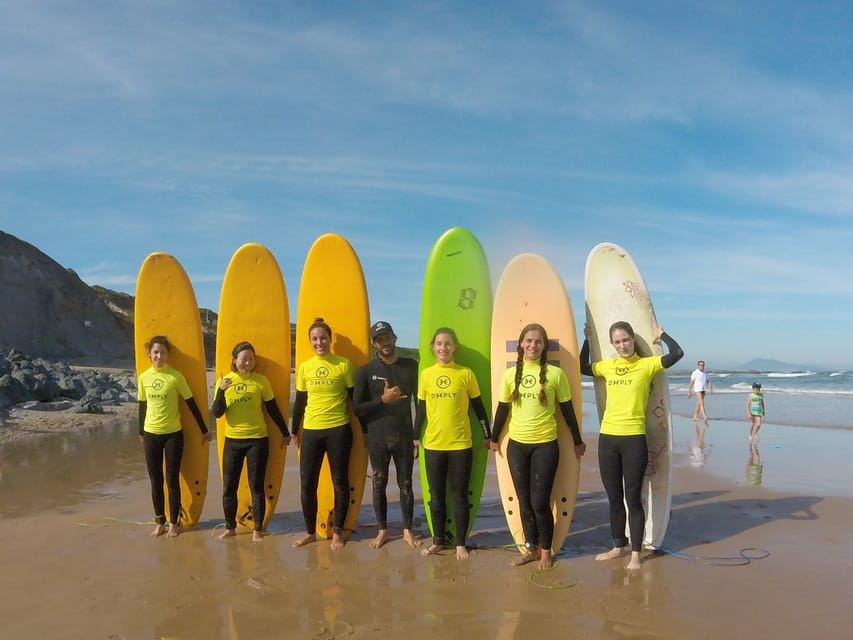 Biarritz: 1.5-Hour Group Surf Lesson - Booking Information and Availability