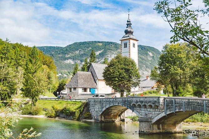 Bled & Bohinj Lakes With Skofja Loka Private Trip From Ljubljana - Magnificent Lake Bled Panorama