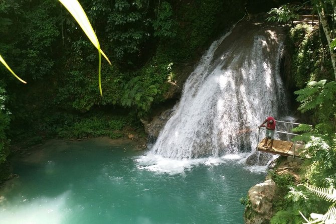 Blue Hole and Dunns River Falls From Montego Bay - End Point