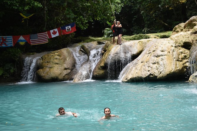 Blue Hole Plus Secret Falls & Dunns River Falls From Grand Palladium - Pickup and Tour Details