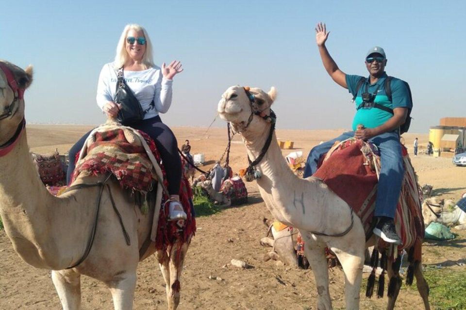 Cairo: Pyramids & Great Sphinx Private Tour With Camel Ride - Itinerary and Experience