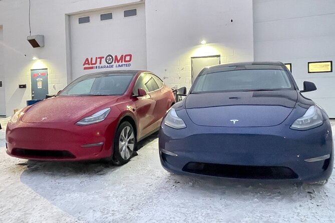 Calgary to Banff in Tesla EV - Private Transfer - Booking Details