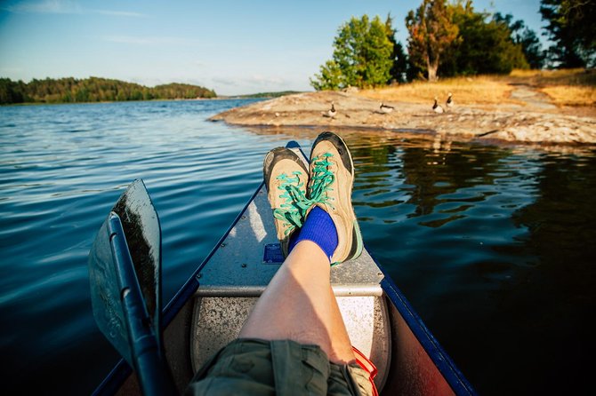 Canoe Adventure in Stockholm Archipelago - Scenic and Historical Highlights
