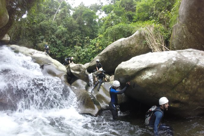 Canyoning at Usina River - Navigating the Canyon