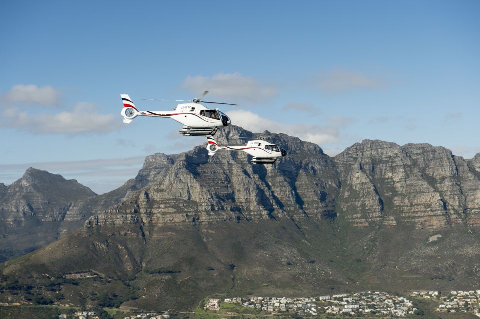 Cape Town: 12-Minute Scenic Helicopter Tour - Booking Information