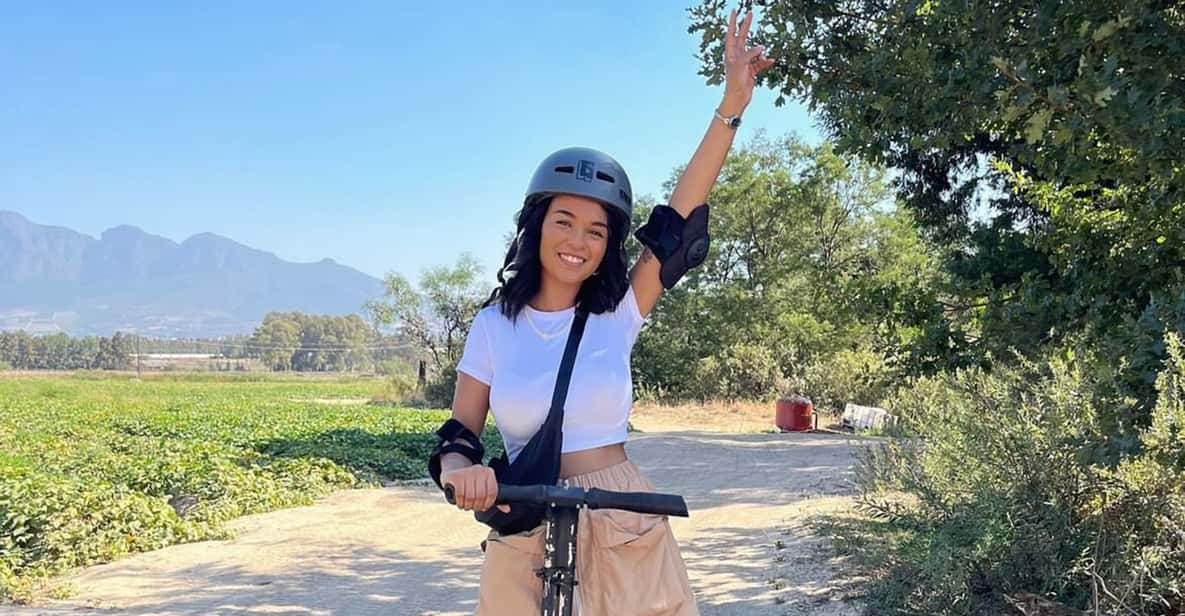 CAPE TOWN: SEGWAY FUN RIDE IN PAARL FREEDOM 301 WITH WILDX - Pricing and Booking