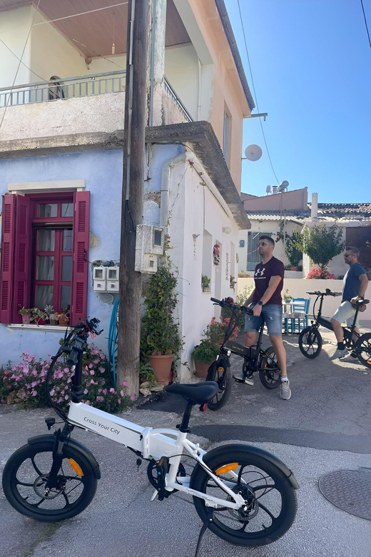 Chania Ebike Eco-Long Tour + Traditional Snack - Itinerary Highlights