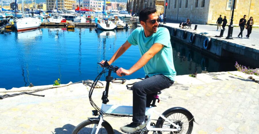 Chania Ebike Historical Tour + Snack in the Most Famous Cafe - Tour Overview