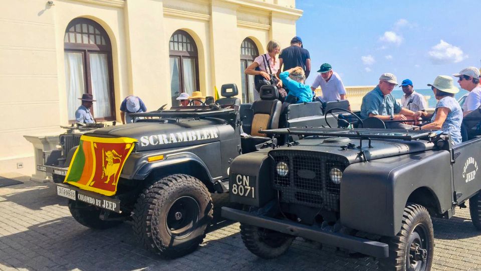 Colombo: City by World War Jeep Private Tour - Itinerary Highlights