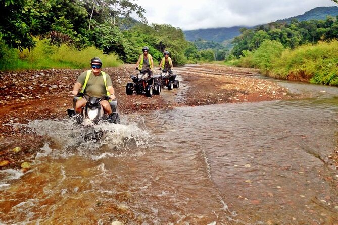 Combo Zipline, ATV and Waterfalls Tour From San José - Ziplining Experience