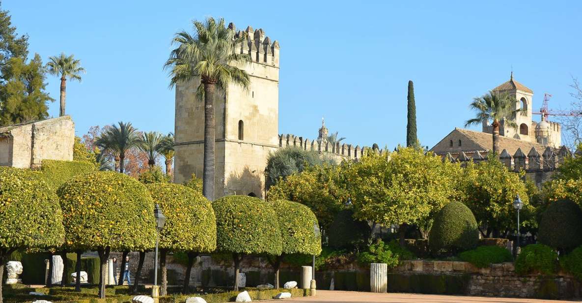 Cordóba: Gardens & Fortress of Catholic Monarchs Guided Tour - Location and Itinerary