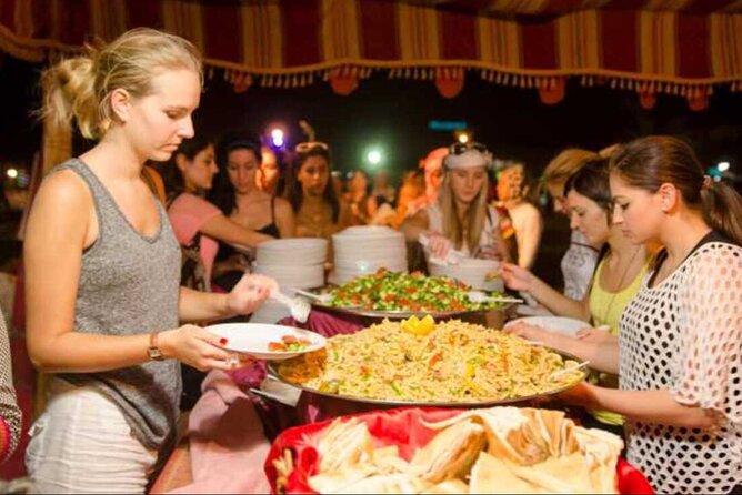 Desert Safari BBQ Dinner, Camel Ride & Sandboarding From Dubai - Itinerary Highlights