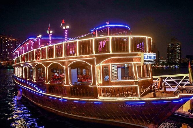 Dhow Cruise Dinner in Dubai Creek - Dining Options Available