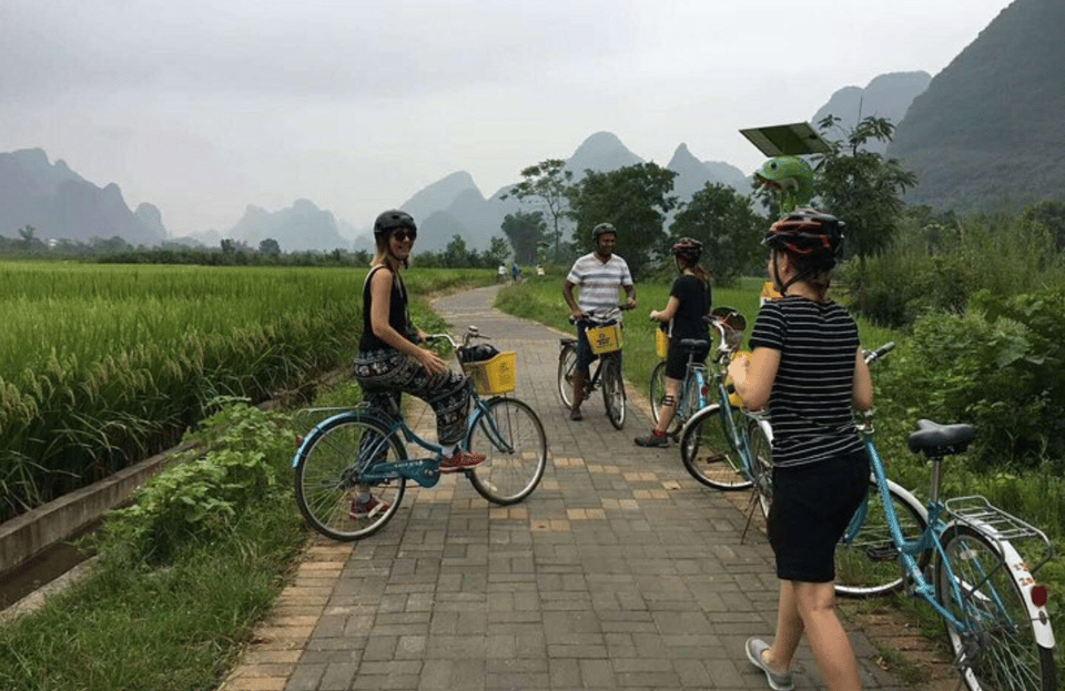 Dingding Yangshuo Country Road Biking Tour &Bamboom Rafting - Experience Details