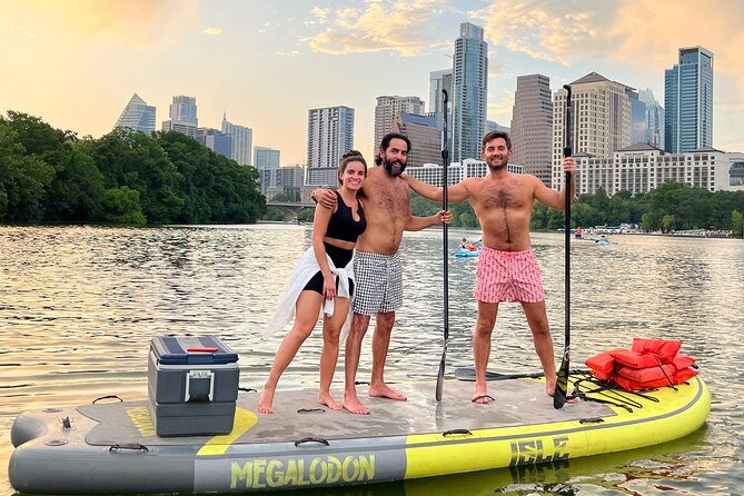 Downtown Austin Giant Paddleboard Sunset Tour With Bats - Activities and Equipment
