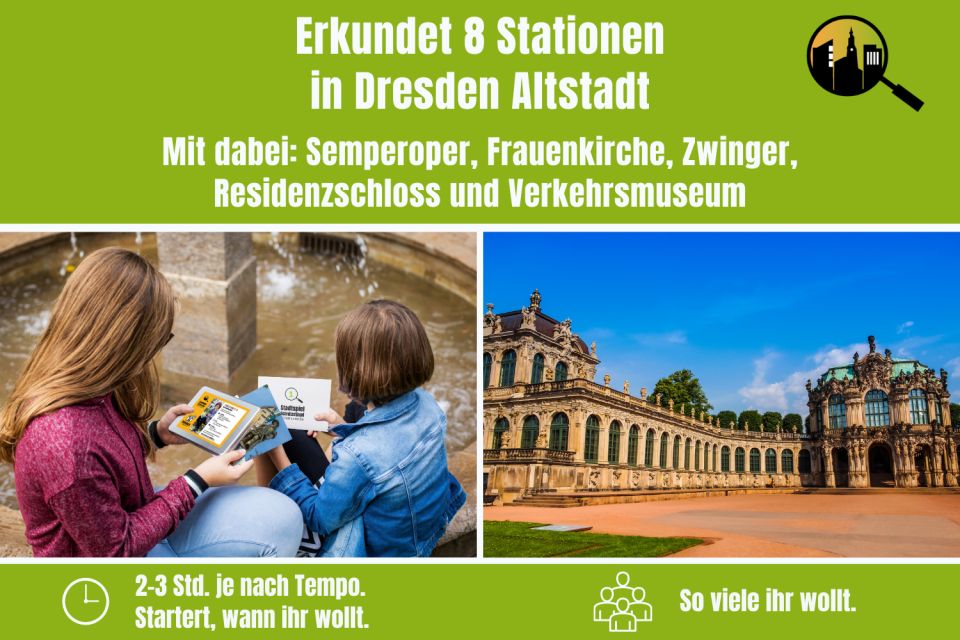 Dresden: Old Town Scavenger Hunt for Children - Scavenger Hunt Details