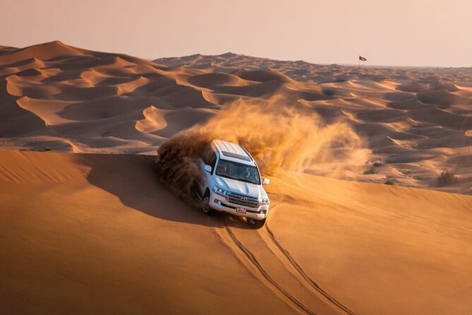 Dubai Desert Safari With Camel Ride, Sand Surf, & BBQ Dinner - Camel Riding Experience