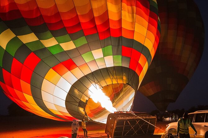 Dubai Hot Air Balloon Ride With Breakfast, Falconry & Camel Ride - Activities Included