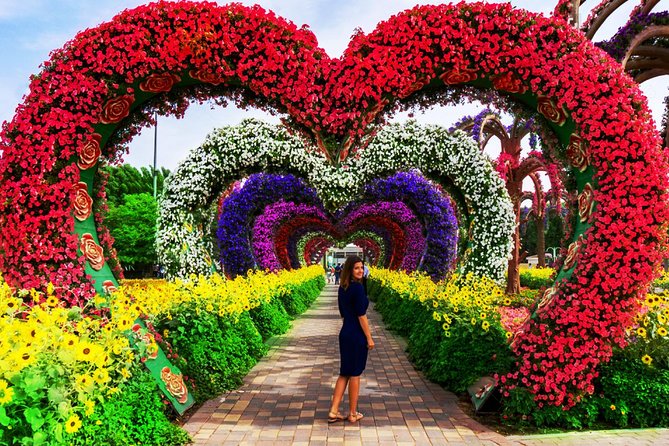 Dubai Miracle Garden and Global Village Shopping Tour - Tour Details and Logistics