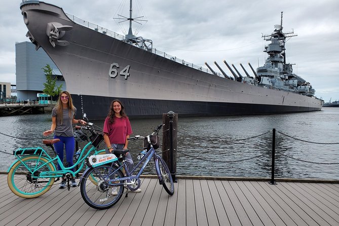 Electric Bike Rental Downtown Norfolk (Self Guided Tour) - Meeting and Pickup Location