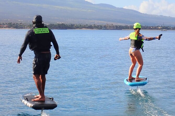 Electric Foilboard Rides/Lessons/Sessions at Sugar Beach, Maui - Training and Safety Procedures
