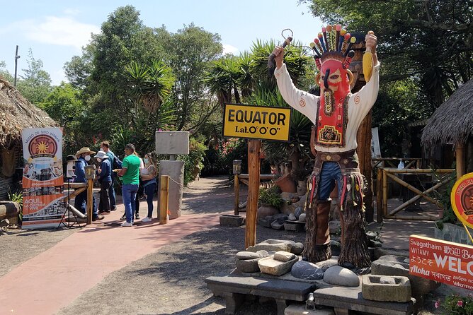 Equator and Pululahua Volcano Transportation - Mitad Del Mundo Monument