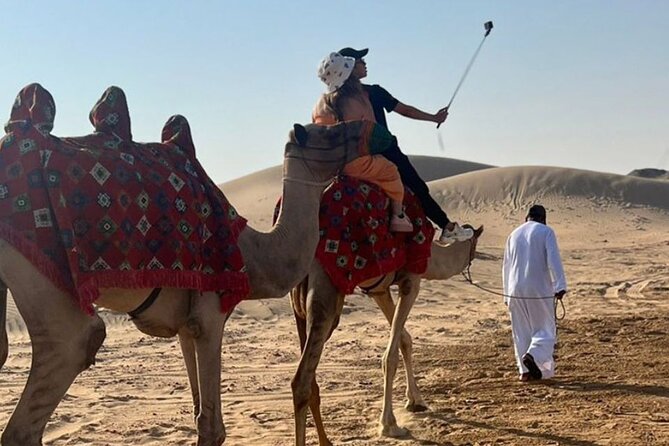 Evening Desert Safari Abu Dhabi With Hot BBQ Dinner - Camel Farm Visit