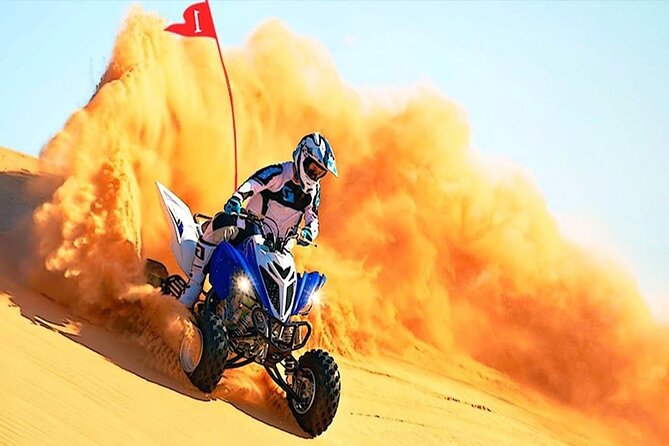 Evening Desert Safari With BBQ Dinner & Self-Drive Quad Biking - Desert Dune Bashing Adventure