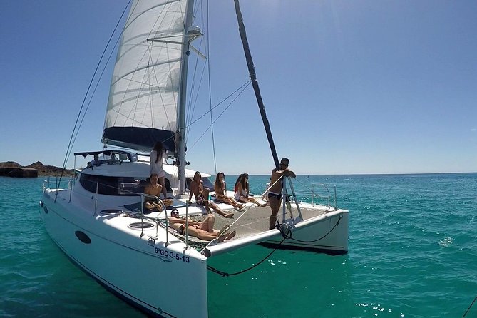 Exclusive Sailing Catamaran Experience to Lobos Island With Lunch and Drinks - Snorkeling and Water Sports