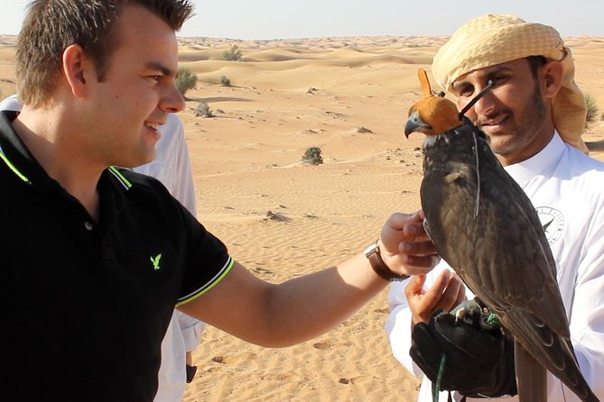 Falcon 1—Private Dubai Falconry Safari - Wildlife Encounters and Exploration