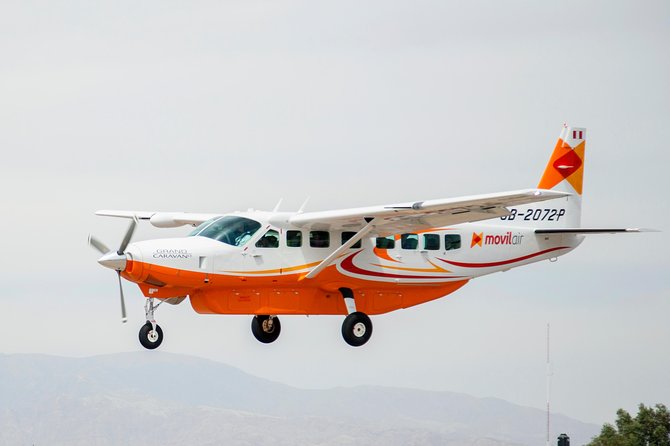 Flight Over the Nazca Lines From Nazca (35 Min) - Aircraft and Passenger Capacity