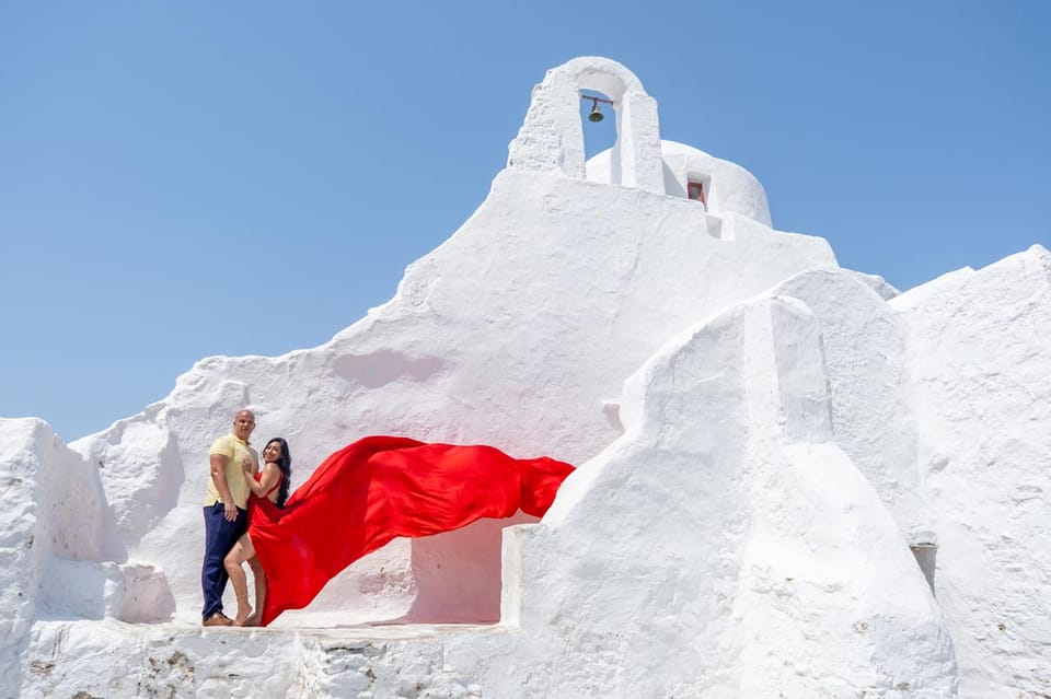 Flying Dress Photoshooting Mykonos - Booking Information