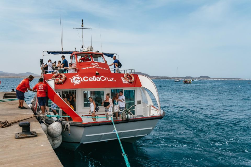 From Corralejo: Round-Trip Ferry Transfer to Lobos Island - Ferry Details and Experience