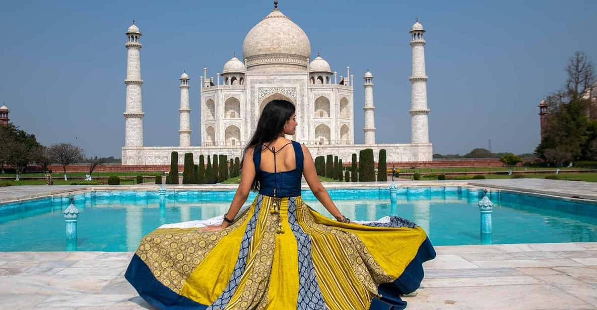 From Delhi: Taj Mahal Private Day Tour With Entrance & Lunch - Itinerary Highlights