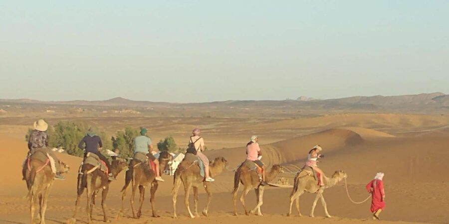 From Fes 2 Days 1 Night Desert Tour to Merzouga Dunes