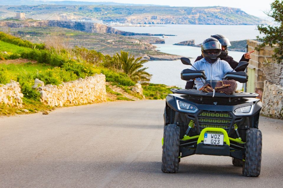 From Malta: Gozo & Comino Full-Day Quad Bike Tour With Lunch - Itinerary Highlights