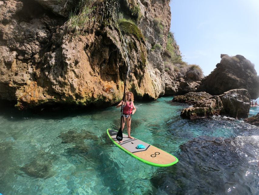 From Nerja: Guided Paddle Surf Cliffs and Maro Waterfall - Experience Highlights