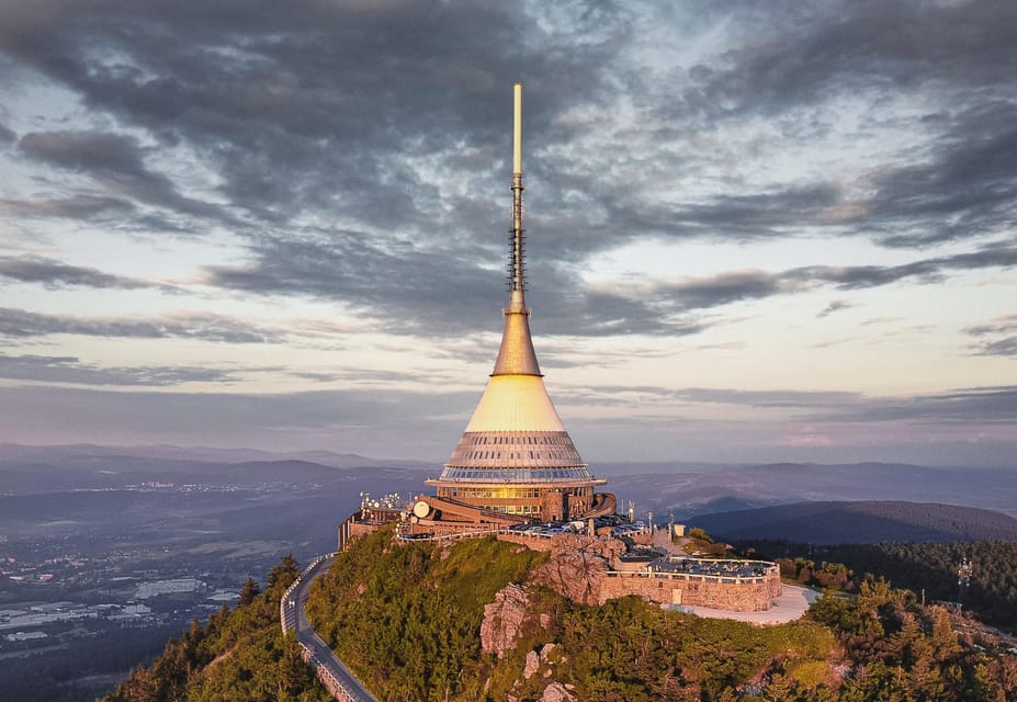 From Prague: Private Tour to Liberec and Ještěd Tower - Itinerary Highlights