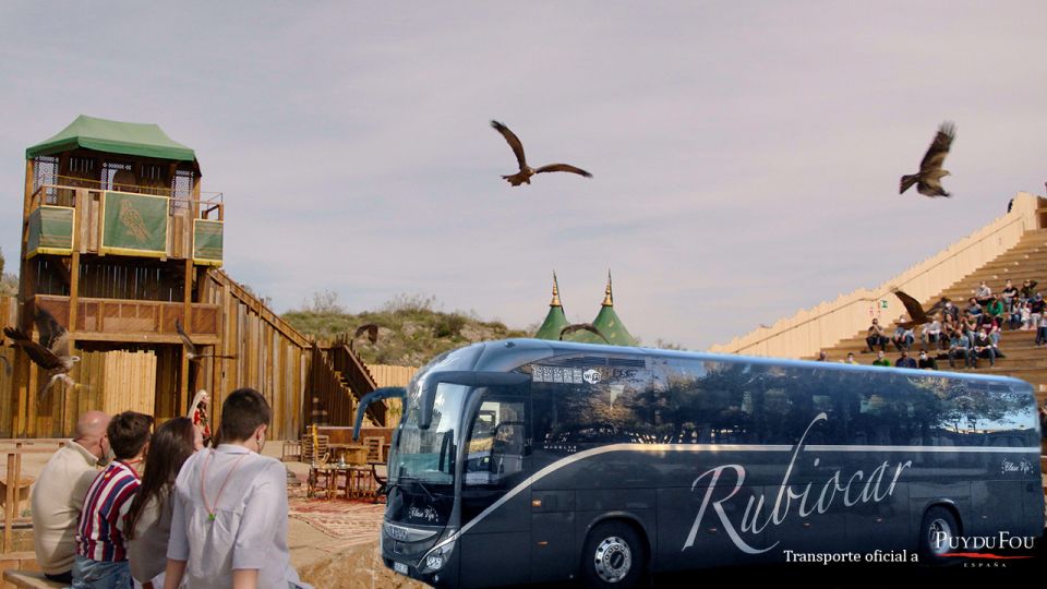 From Toledo: Puy Du Fou Round-Trip Transfer - Transfer Details