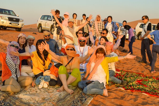 Full-Day Guided Red Dunes Desert Tour in Dubai With Camel Ride - Transportation Details