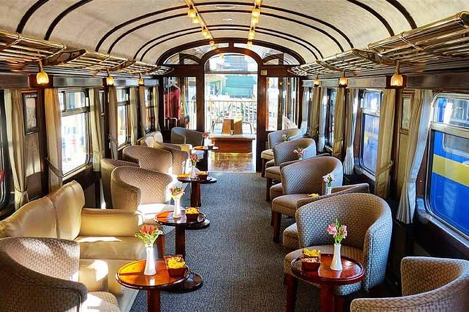 Full Day: Luxury Train From Cusco to Puno - Comfortable Train Cars and Elegant Decor