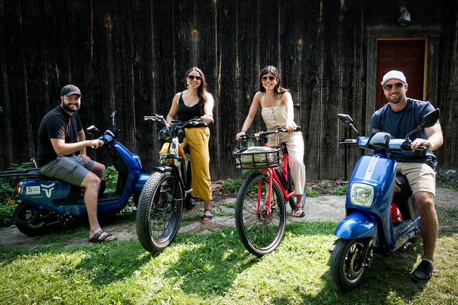 Full-Day NOTL Scooter or E-Bike Wine & Cider Tour - Inclusions and Meeting Point