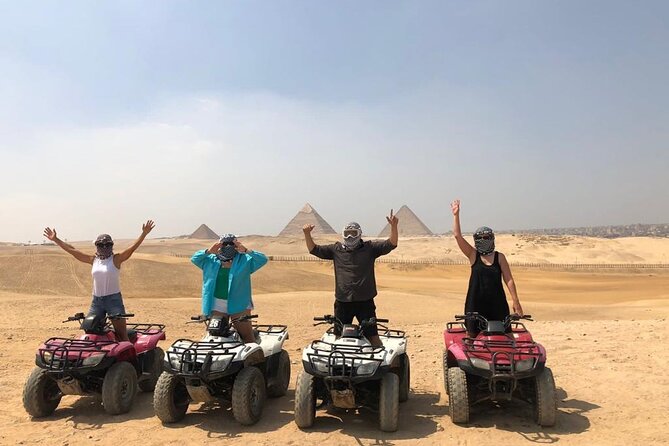 Full Day Tour to Giza With Camel & ATV Ride and Dinner Show - Meeting and Pickup Details