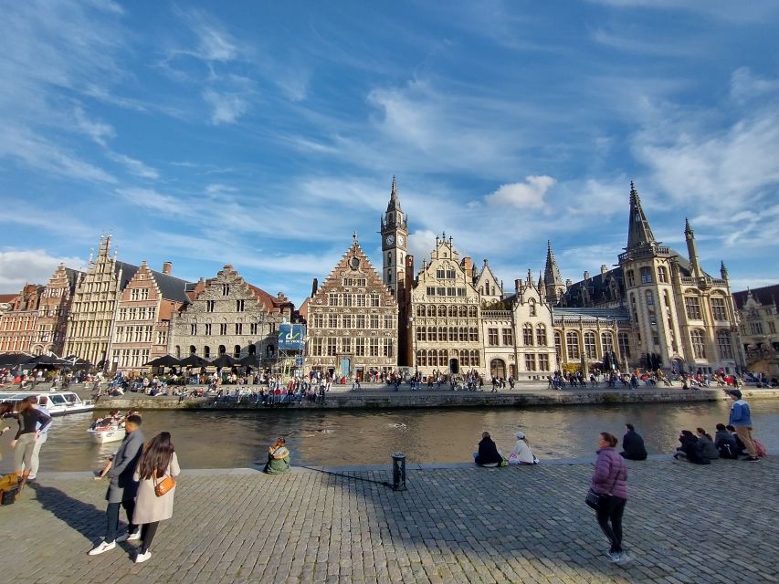 Ghent: Guided City Highlights Walking Tour With Light Meal - Key Landmarks to Explore