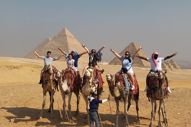 Giza Pyramids, Sphinx, Memphis, Saqqara, With Private Tour Guide - Exploring the Sphinx