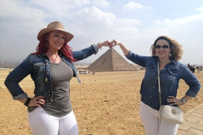 Giza Pyramids Sphinx Valley Temple With Camera Photographer - Exploring the Sphinx