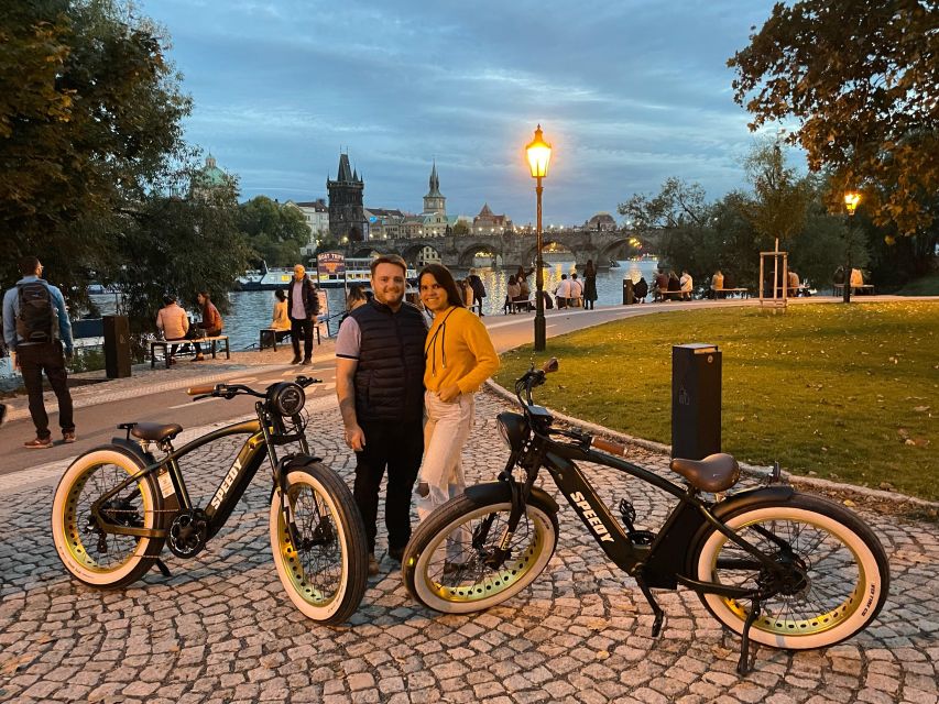 Gorgeous Prague Night Retro E-Bike Tour ( Live Guided ) - Experience and Itinerary