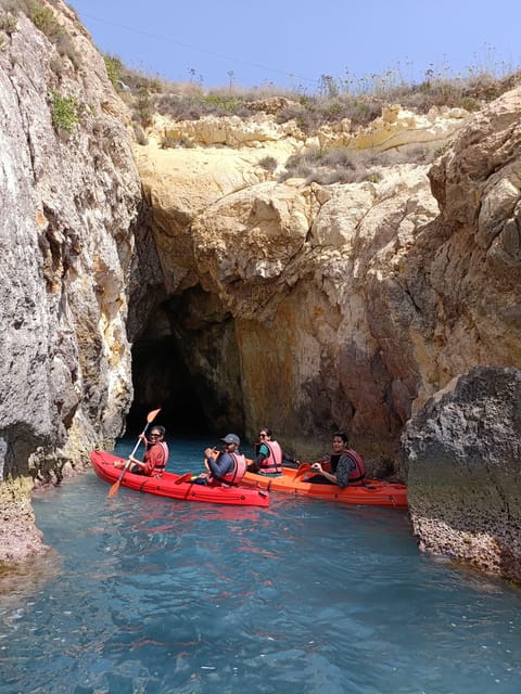 Gozo: 1 Hour Kayak Plus +Cave Tour + Drop off Blue Lagoon - Itinerary Details