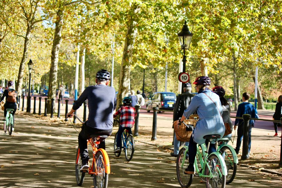 Grand London Half-Day Bicycle Tour - Key Attractions on the Route