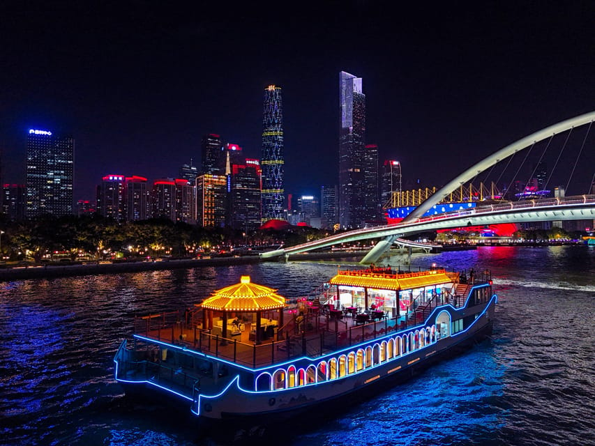 Guangzhou: Roundtrip Cruise Night View From Canton Tower - Cruise Features